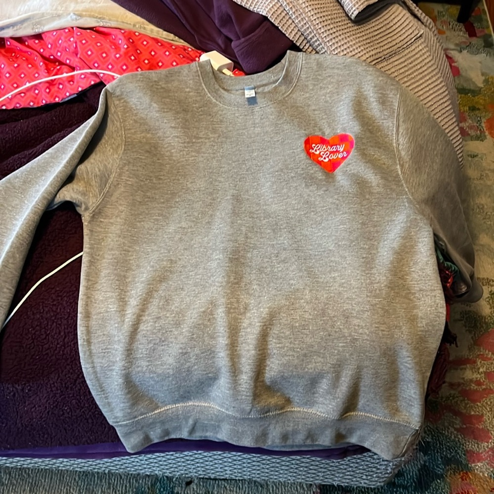 Embroidered sweatshirt